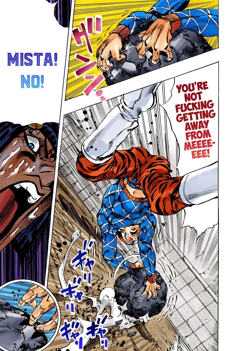 JoJo's Bizarre Adventure Part 5 - Vento Aureo (Official Colored) chapter 155 page 5
