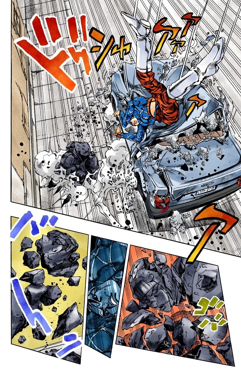 JoJo's Bizarre Adventure Part 5 - Vento Aureo (Official Colored) chapter 155 page 6