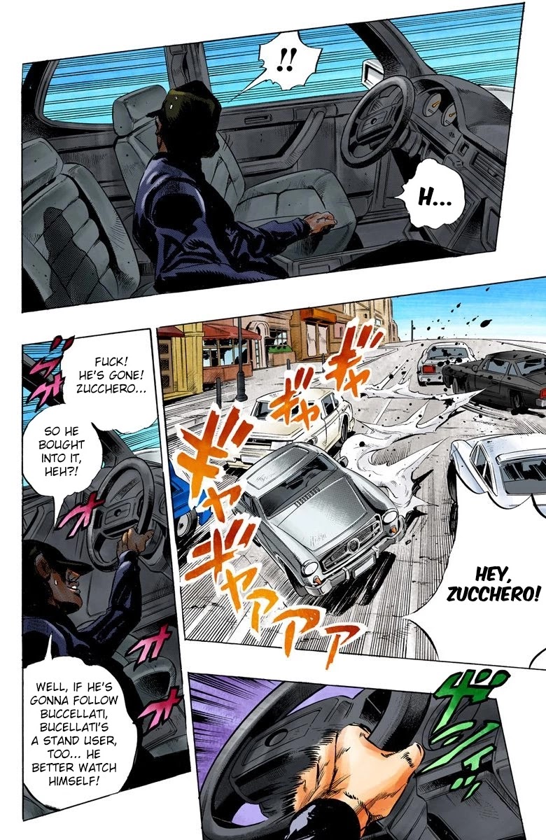 JoJo's Bizarre Adventure Part 5 - Vento Aureo (Official Colored) chapter 18 page 10