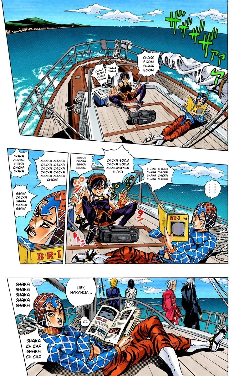 JoJo's Bizarre Adventure Part 5 - Vento Aureo (Official Colored) chapter 18 page 11