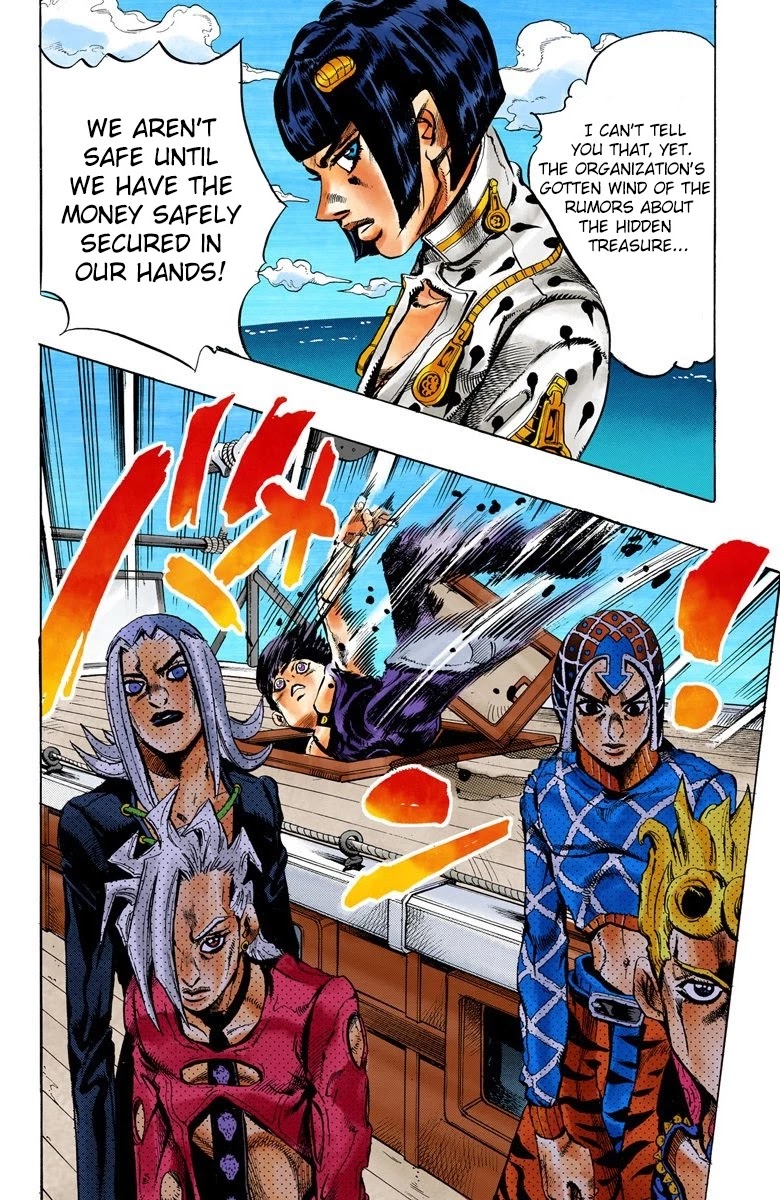 JoJo's Bizarre Adventure Part 5 - Vento Aureo (Official Colored) chapter 18 page 18