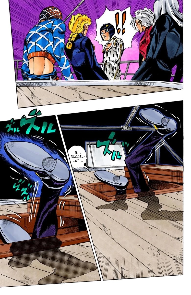 JoJo's Bizarre Adventure Part 5 - Vento Aureo (Official Colored) chapter 18 page 19