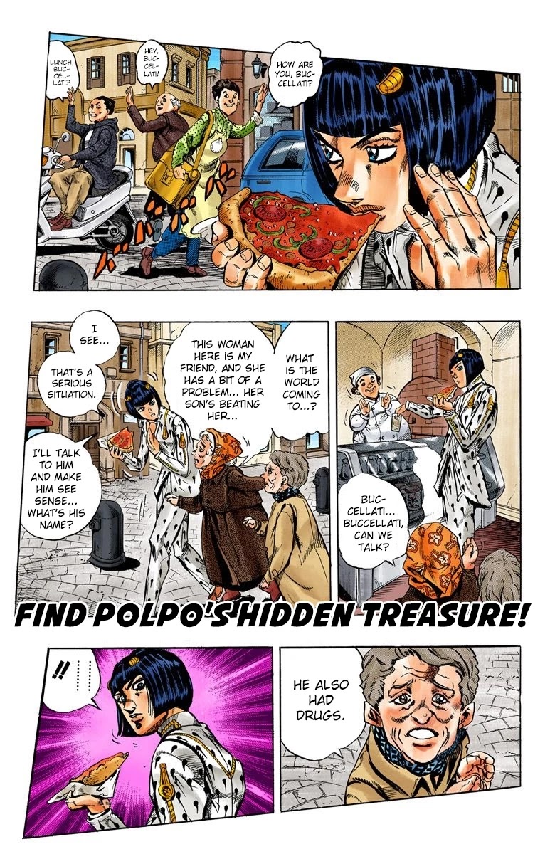 JoJo's Bizarre Adventure Part 5 - Vento Aureo (Official Colored) chapter 18 page 2