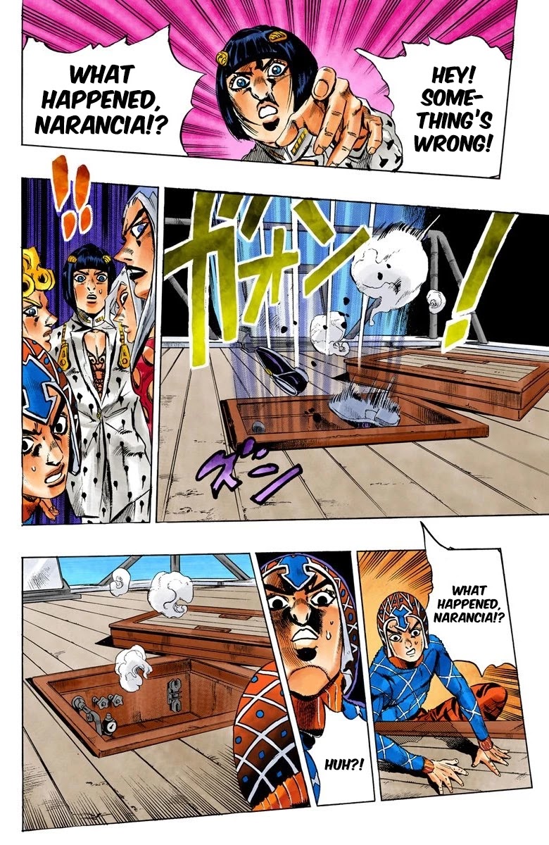 JoJo's Bizarre Adventure Part 5 - Vento Aureo (Official Colored) chapter 18 page 20