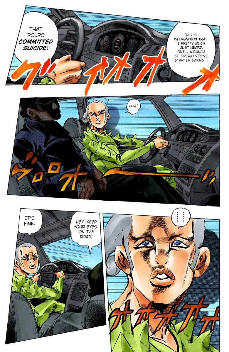 JoJo's Bizarre Adventure Part 5 - Vento Aureo (Official Colored) chapter 18 page 5
