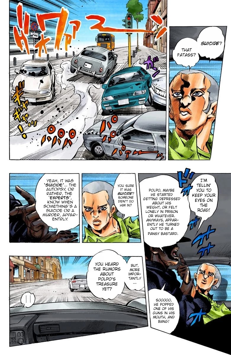 JoJo's Bizarre Adventure Part 5 - Vento Aureo (Official Colored) chapter 18 page 6