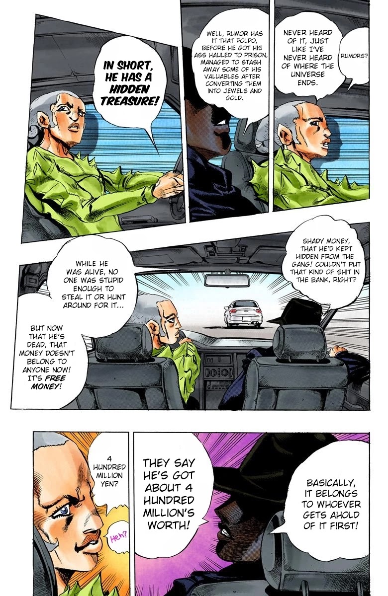 JoJo's Bizarre Adventure Part 5 - Vento Aureo (Official Colored) chapter 18 page 7
