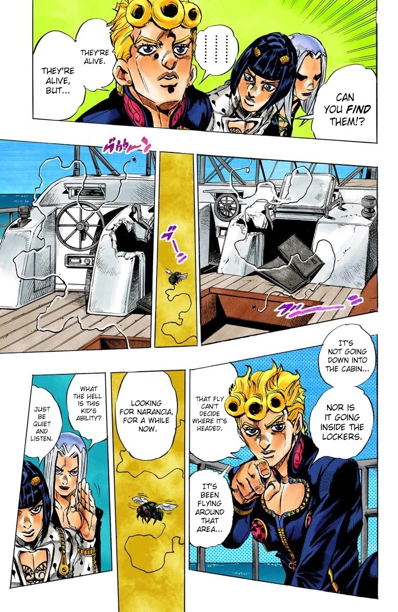 JoJo's Bizarre Adventure Part 5 - Vento Aureo (Official Colored) chapter 19 page 12