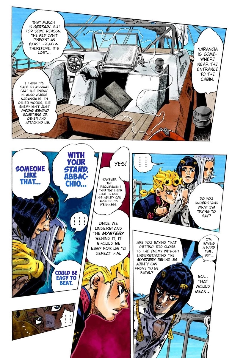 JoJo's Bizarre Adventure Part 5 - Vento Aureo (Official Colored) chapter 19 page 13