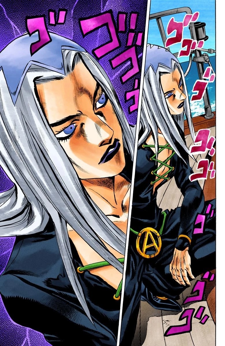 JoJo's Bizarre Adventure Part 5 - Vento Aureo (Official Colored) chapter 19 page 14
