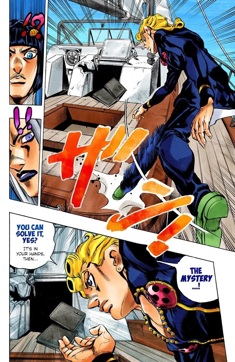 JoJo's Bizarre Adventure Part 5 - Vento Aureo (Official Colored) chapter 19 page 17