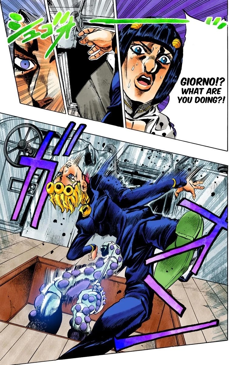 JoJo's Bizarre Adventure Part 5 - Vento Aureo (Official Colored) chapter 19 page 18