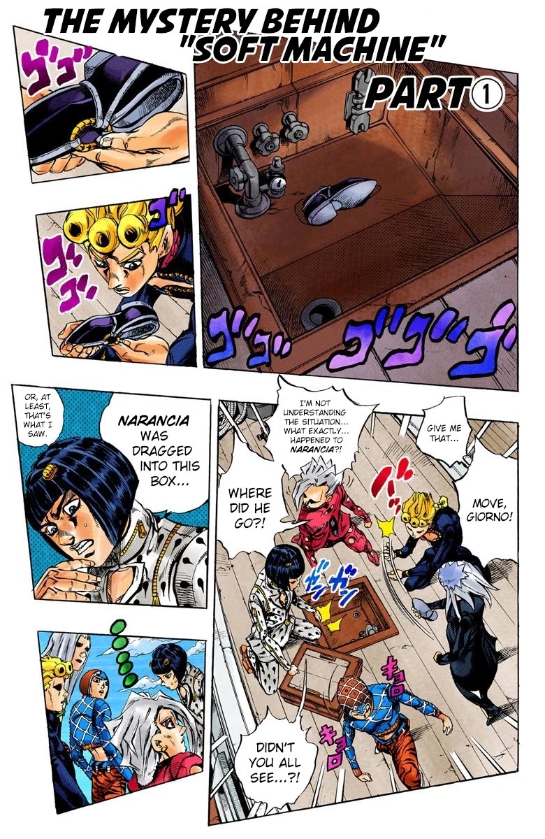 JoJo's Bizarre Adventure Part 5 - Vento Aureo (Official Colored) chapter 19 page 2