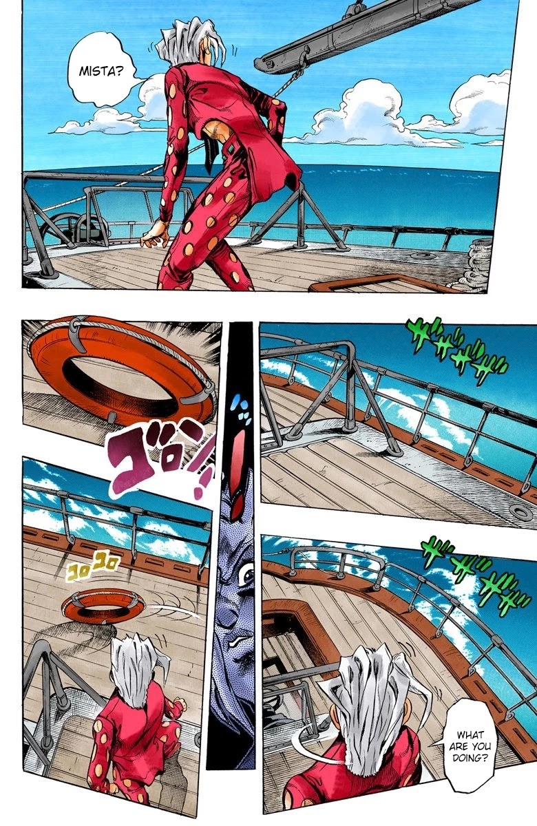JoJo's Bizarre Adventure Part 5 - Vento Aureo (Official Colored) chapter 19 page 5