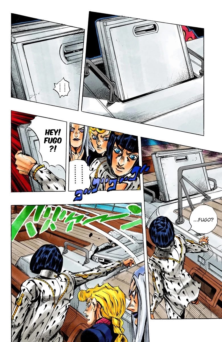 JoJo's Bizarre Adventure Part 5 - Vento Aureo (Official Colored) chapter 19 page 7