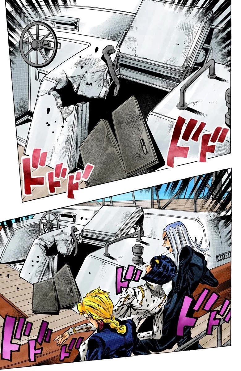 JoJo's Bizarre Adventure Part 5 - Vento Aureo (Official Colored) chapter 19 page 8