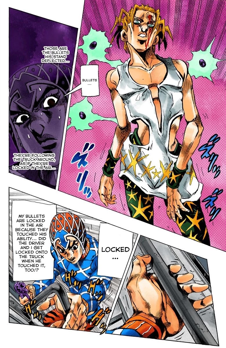 JoJo's Bizarre Adventure Part 5 - Vento Aureo (Official Colored) chapter 26 page 11