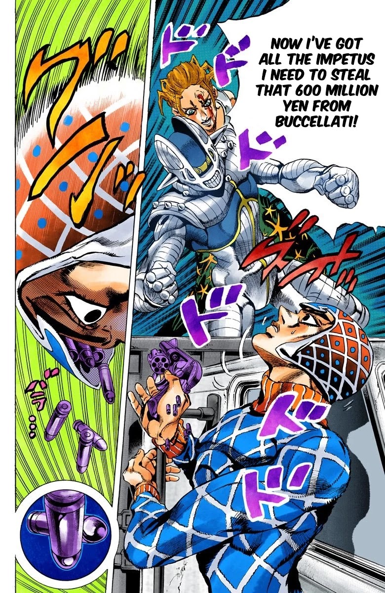 JoJo's Bizarre Adventure Part 5 - Vento Aureo (Official Colored) chapter 26 page 13