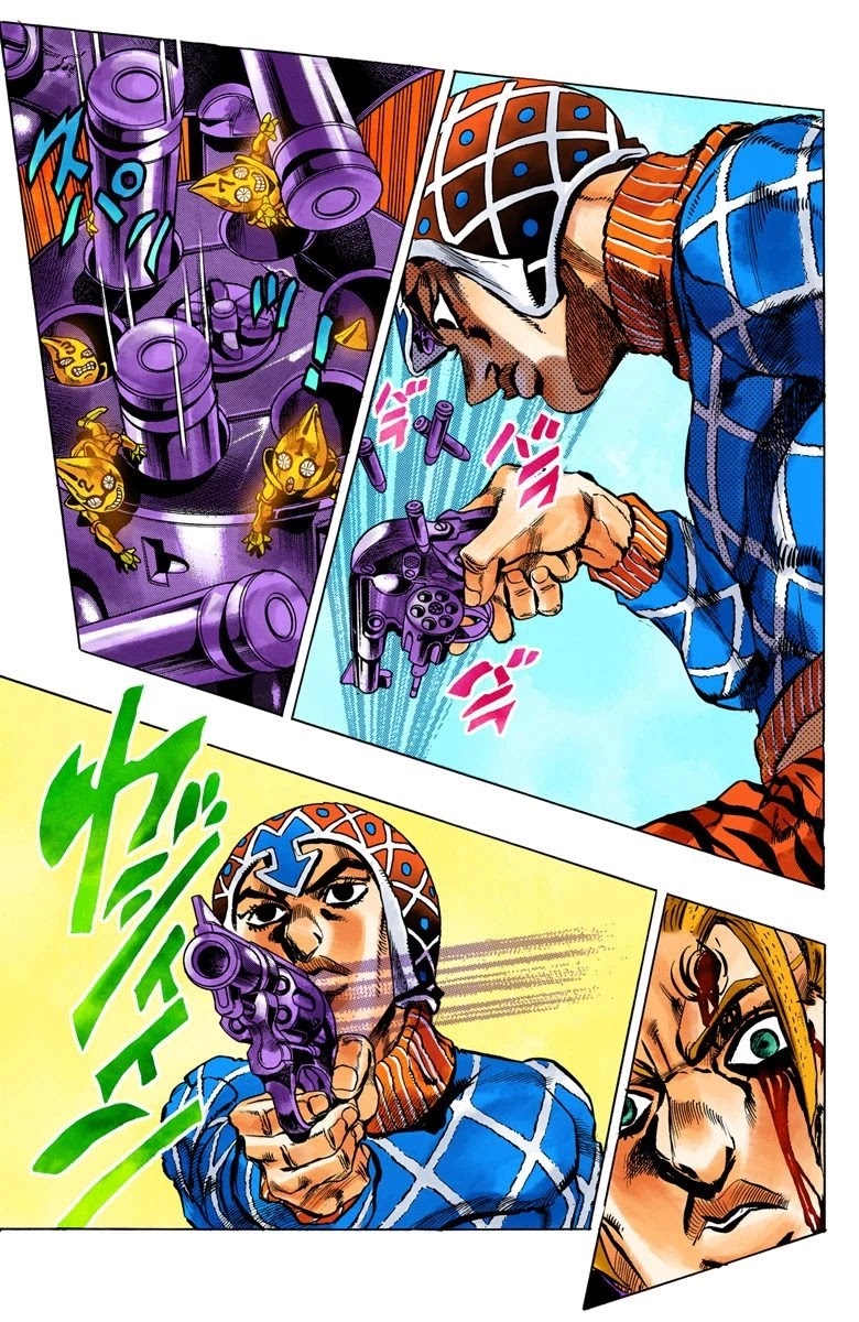 JoJo's Bizarre Adventure Part 5 - Vento Aureo (Official Colored) chapter 26 page 14