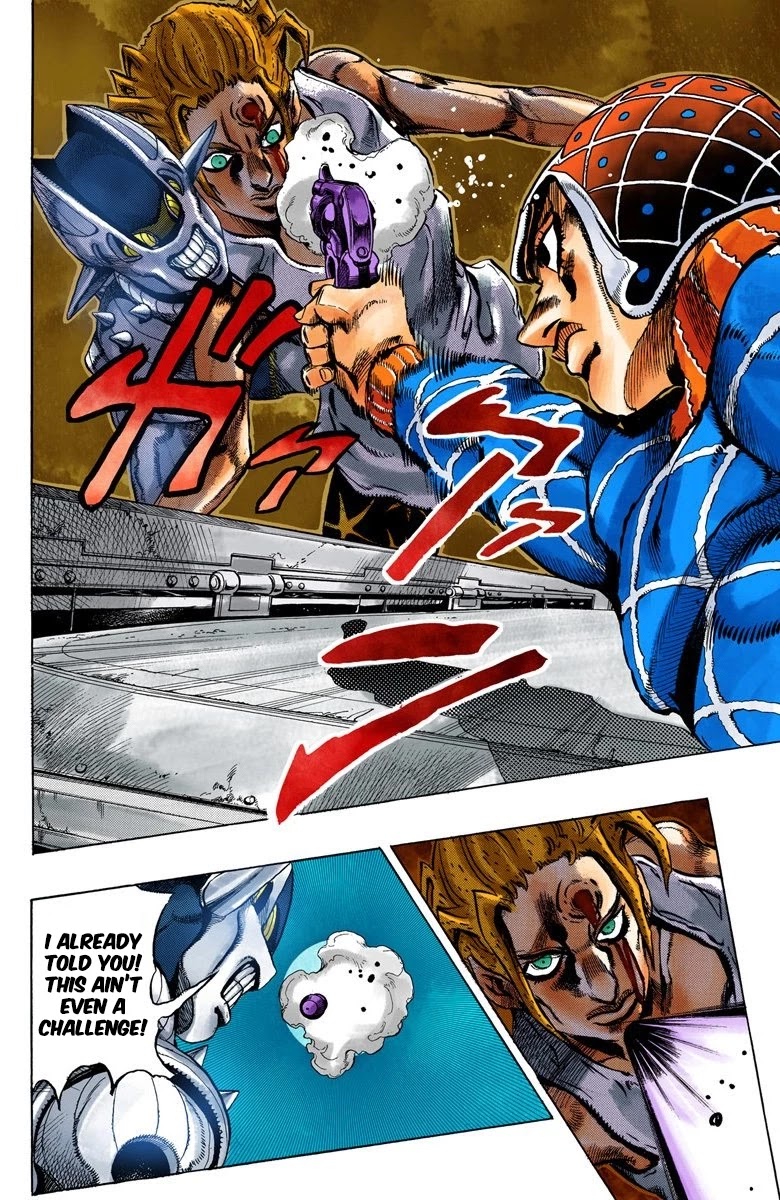 JoJo's Bizarre Adventure Part 5 - Vento Aureo (Official Colored) chapter 26 page 15
