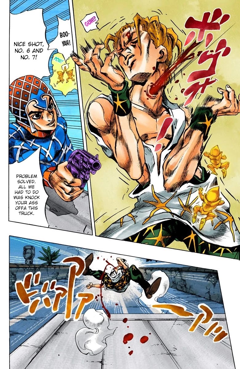 JoJo's Bizarre Adventure Part 5 - Vento Aureo (Official Colored) chapter 26 page 19