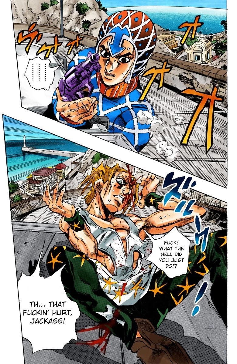 JoJo's Bizarre Adventure Part 5 - Vento Aureo (Official Colored) chapter 26 page 2
