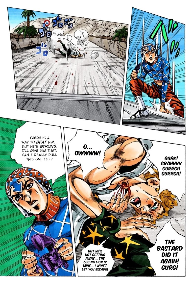JoJo's Bizarre Adventure Part 5 - Vento Aureo (Official Colored) chapter 26 page 20