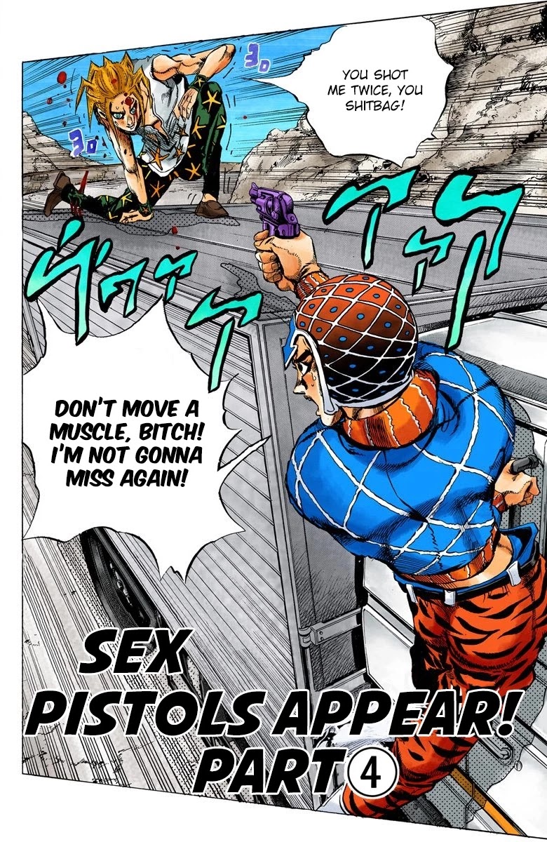 JoJo's Bizarre Adventure Part 5 - Vento Aureo (Official Colored) chapter 26 page 3