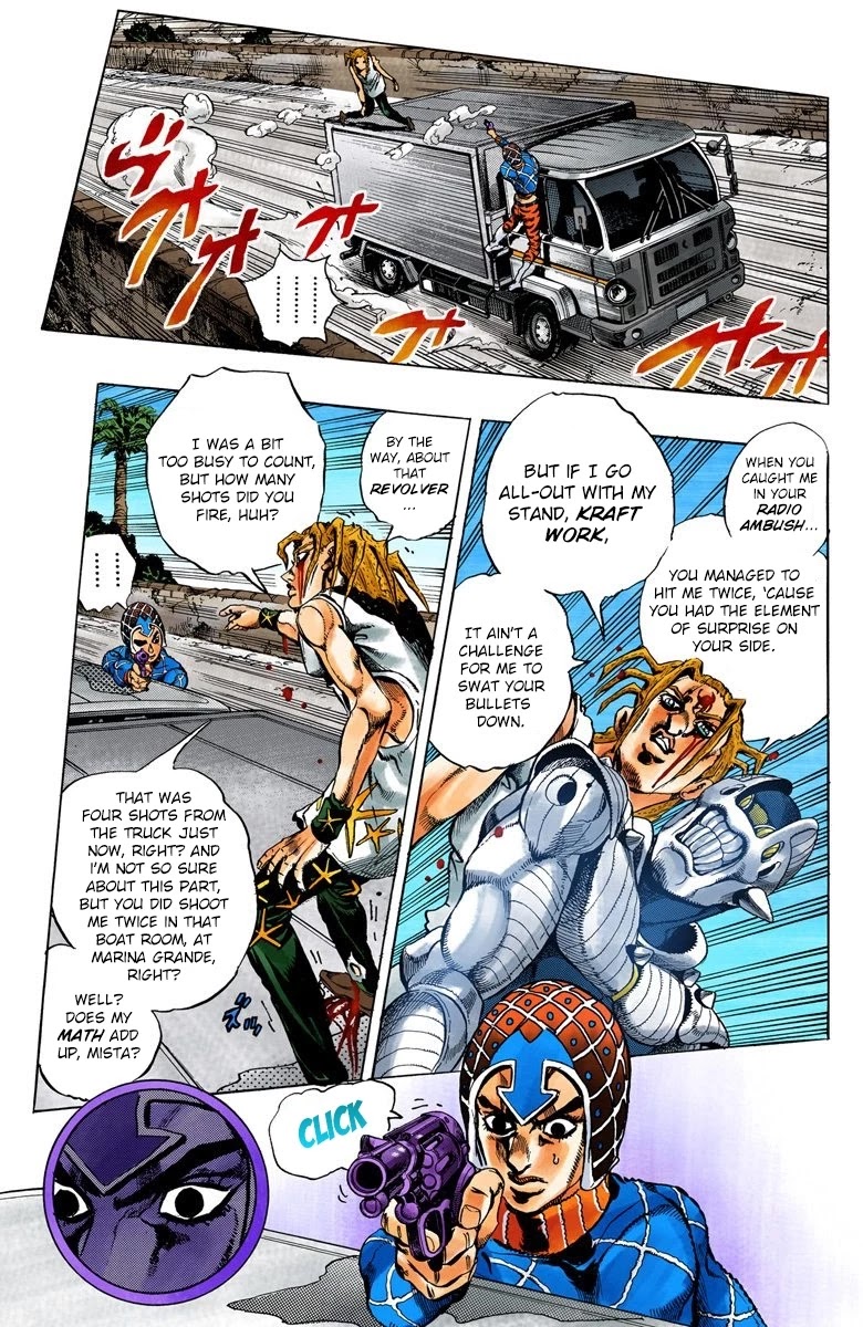 JoJo's Bizarre Adventure Part 5 - Vento Aureo (Official Colored) chapter 26 page 6