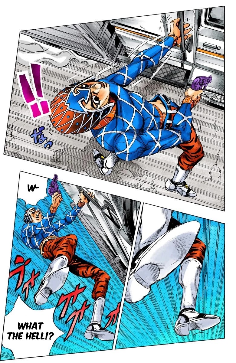 JoJo's Bizarre Adventure Part 5 - Vento Aureo (Official Colored) chapter 26 page 8