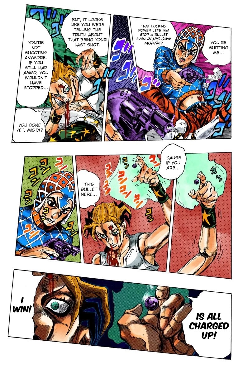 JoJo's Bizarre Adventure Part 5 - Vento Aureo (Official Colored) chapter 28 page 12