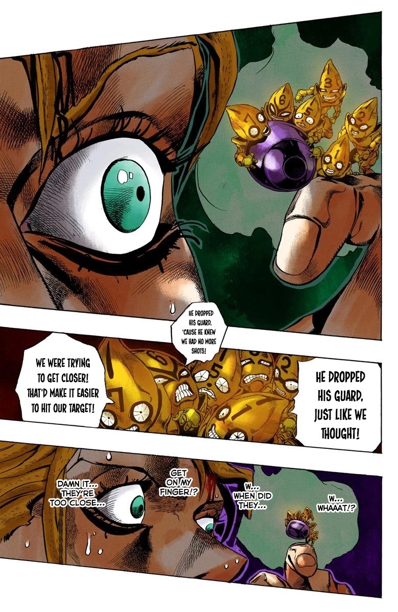 JoJo's Bizarre Adventure Part 5 - Vento Aureo (Official Colored) chapter 28 page 14