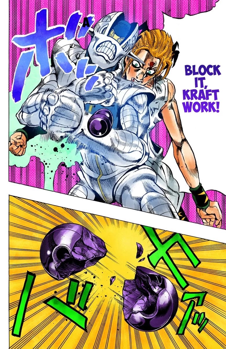 JoJo's Bizarre Adventure Part 5 - Vento Aureo (Official Colored) chapter 28 page 17