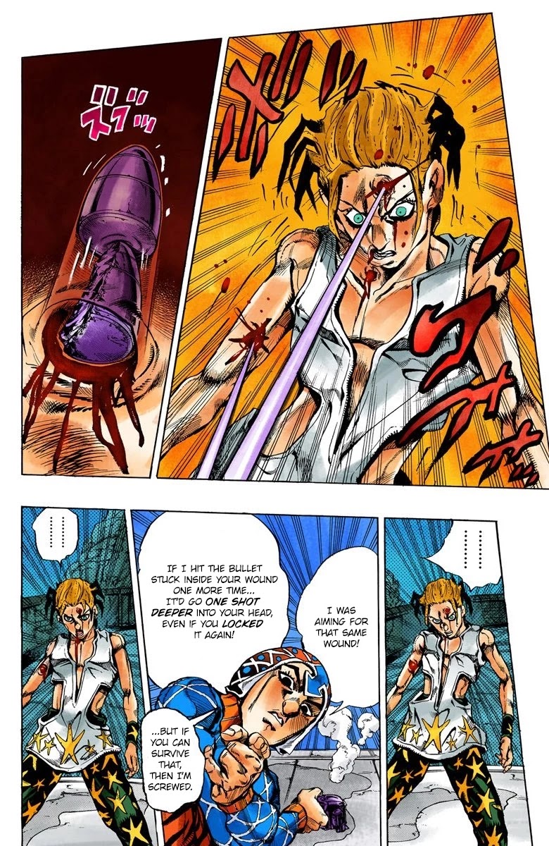 JoJo's Bizarre Adventure Part 5 - Vento Aureo (Official Colored) chapter 28 page 19
