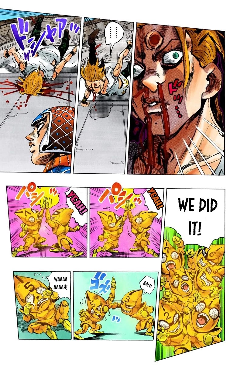 JoJo's Bizarre Adventure Part 5 - Vento Aureo (Official Colored) chapter 28 page 20
