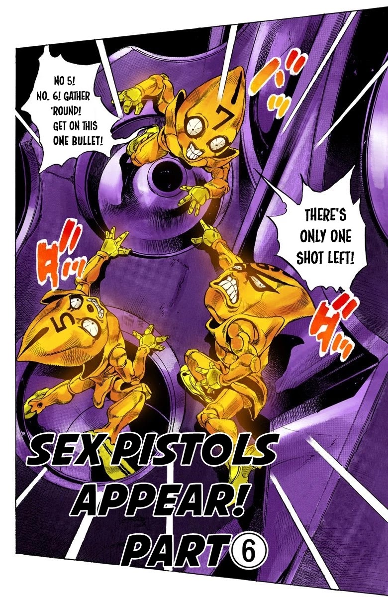 JoJo's Bizarre Adventure Part 5 - Vento Aureo (Official Colored) chapter 28 page 3