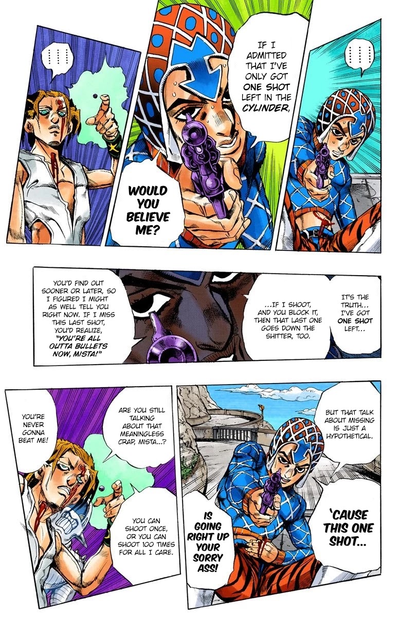 JoJo's Bizarre Adventure Part 5 - Vento Aureo (Official Colored) chapter 28 page 6