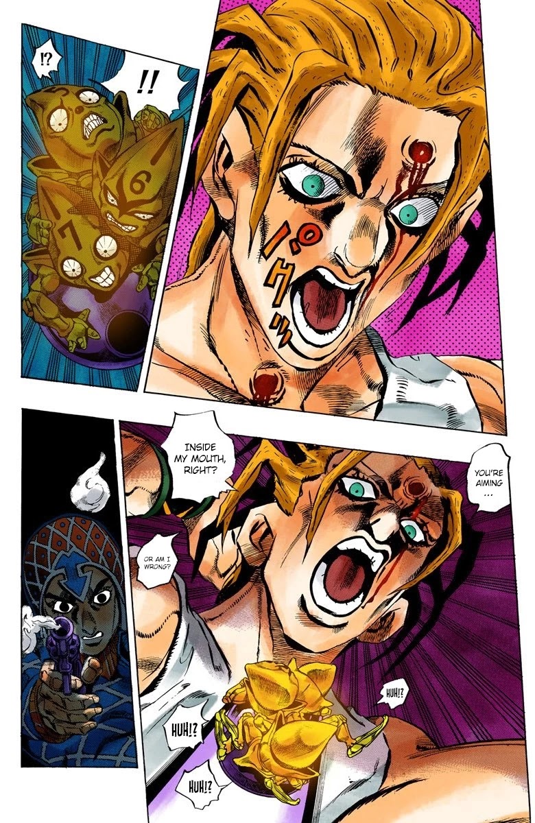 JoJo's Bizarre Adventure Part 5 - Vento Aureo (Official Colored) chapter 28 page 9