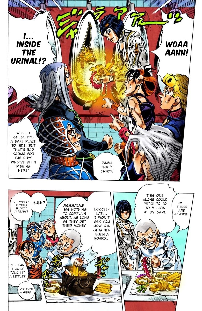 JoJo's Bizarre Adventure Part 5 - Vento Aureo (Official Colored) chapter 29 page 15