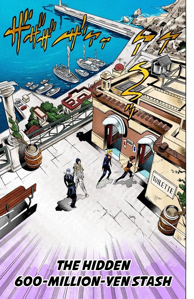 JoJo's Bizarre Adventure Part 5 - Vento Aureo (Official Colored) chapter 29 page 2