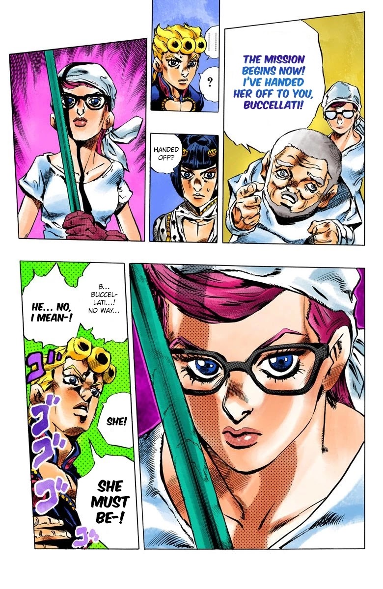 JoJo's Bizarre Adventure Part 5 - Vento Aureo (Official Colored) chapter 29 page 20
