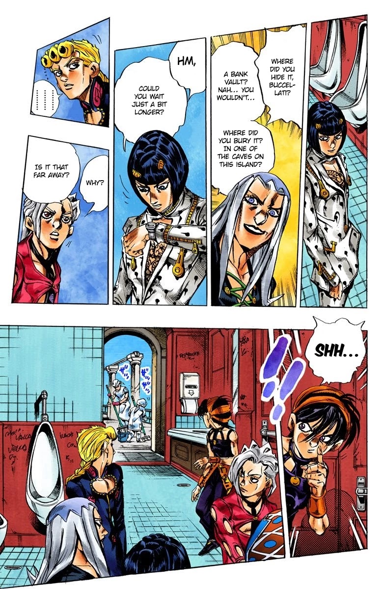 JoJo's Bizarre Adventure Part 5 - Vento Aureo (Official Colored) chapter 29 page 6