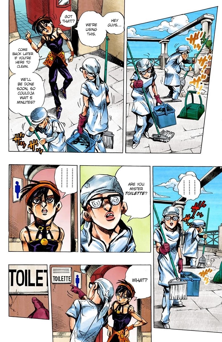 JoJo's Bizarre Adventure Part 5 - Vento Aureo (Official Colored) chapter 29 page 7