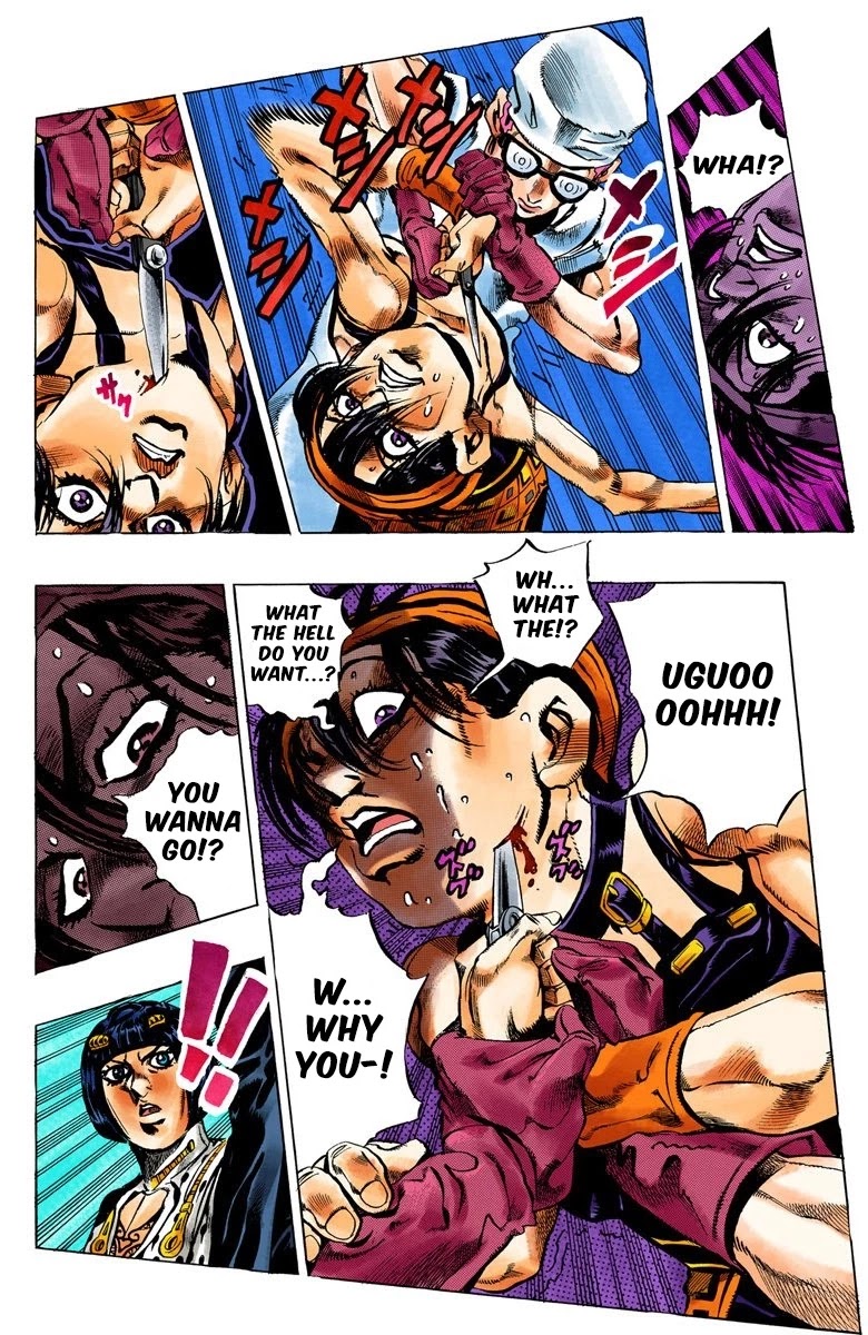 JoJo's Bizarre Adventure Part 5 - Vento Aureo (Official Colored) chapter 29 page 9