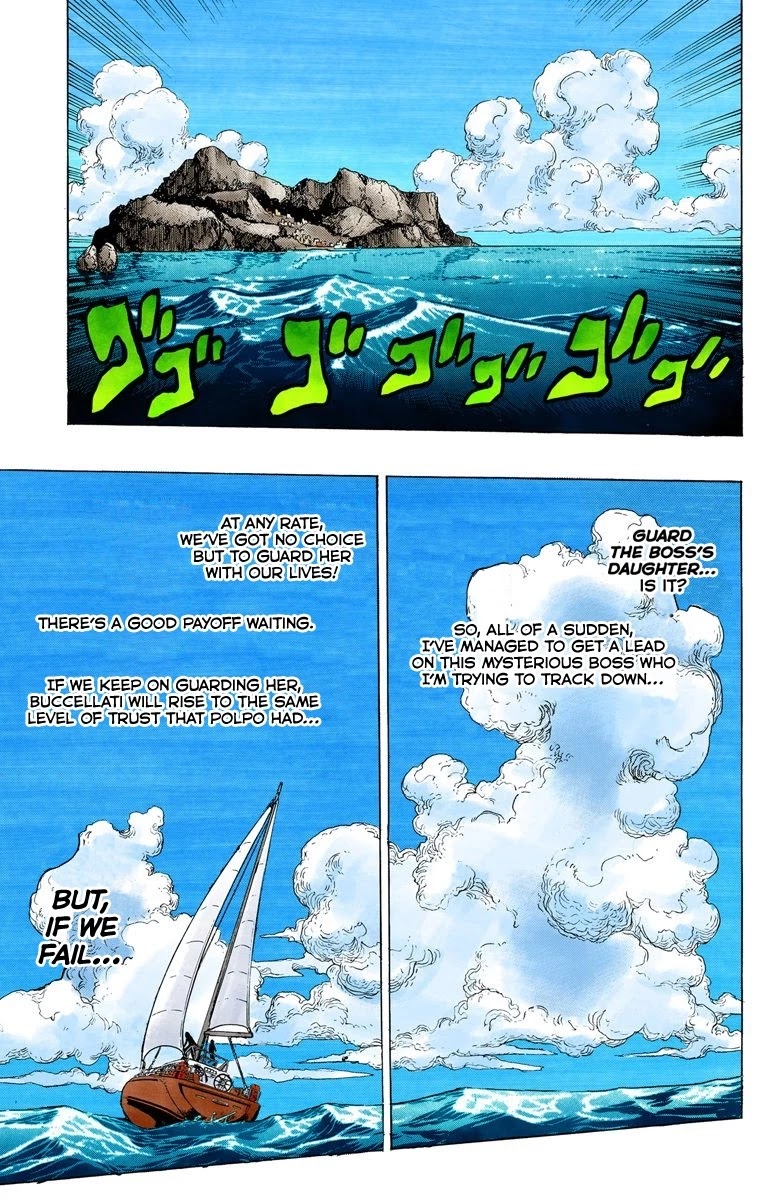 JoJo's Bizarre Adventure Part 5 - Vento Aureo (Official Colored) chapter 30 page 16