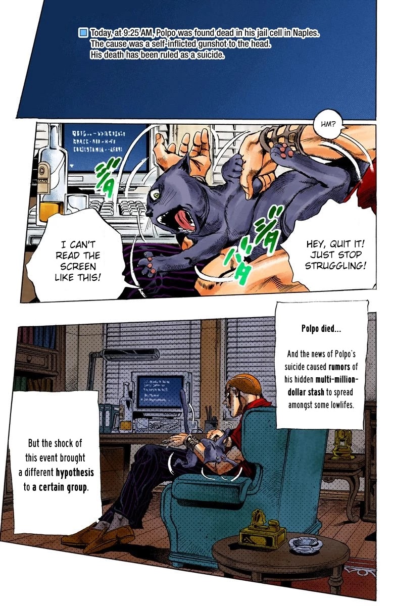 JoJo's Bizarre Adventure Part 5 - Vento Aureo (Official Colored) chapter 30 page 18