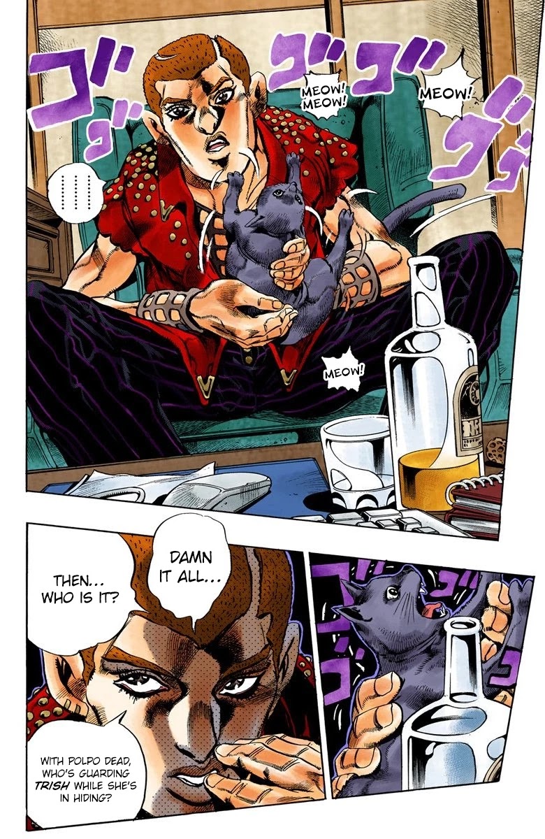 JoJo's Bizarre Adventure Part 5 - Vento Aureo (Official Colored) chapter 30 page 19