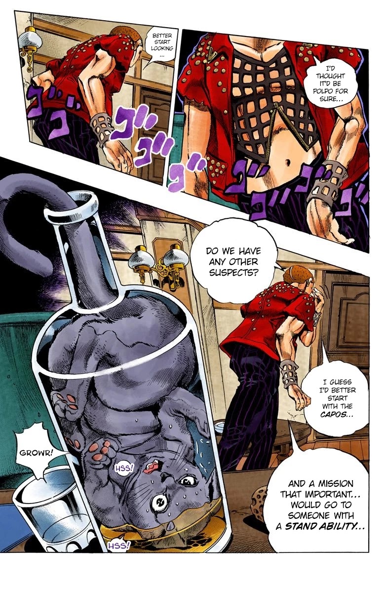JoJo's Bizarre Adventure Part 5 - Vento Aureo (Official Colored) chapter 30 page 20