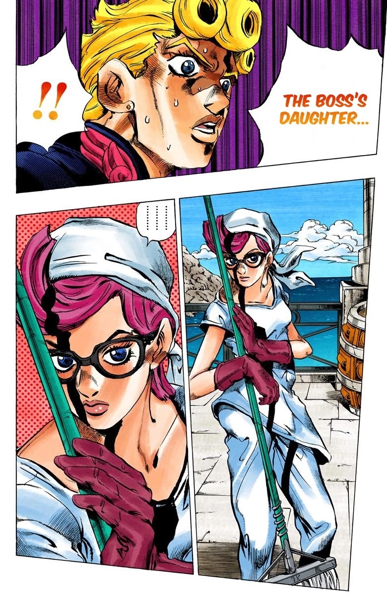 JoJo's Bizarre Adventure Part 5 - Vento Aureo (Official Colored) chapter 30 page 3