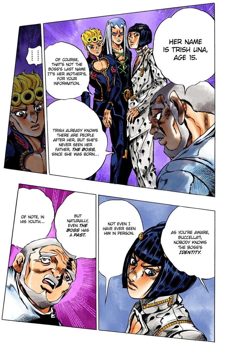 JoJo's Bizarre Adventure Part 5 - Vento Aureo (Official Colored) chapter 30 page 6